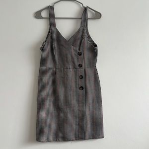 Primary gingham mini dress